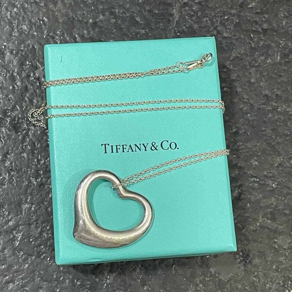 Tiffany Open Heart Necklace
